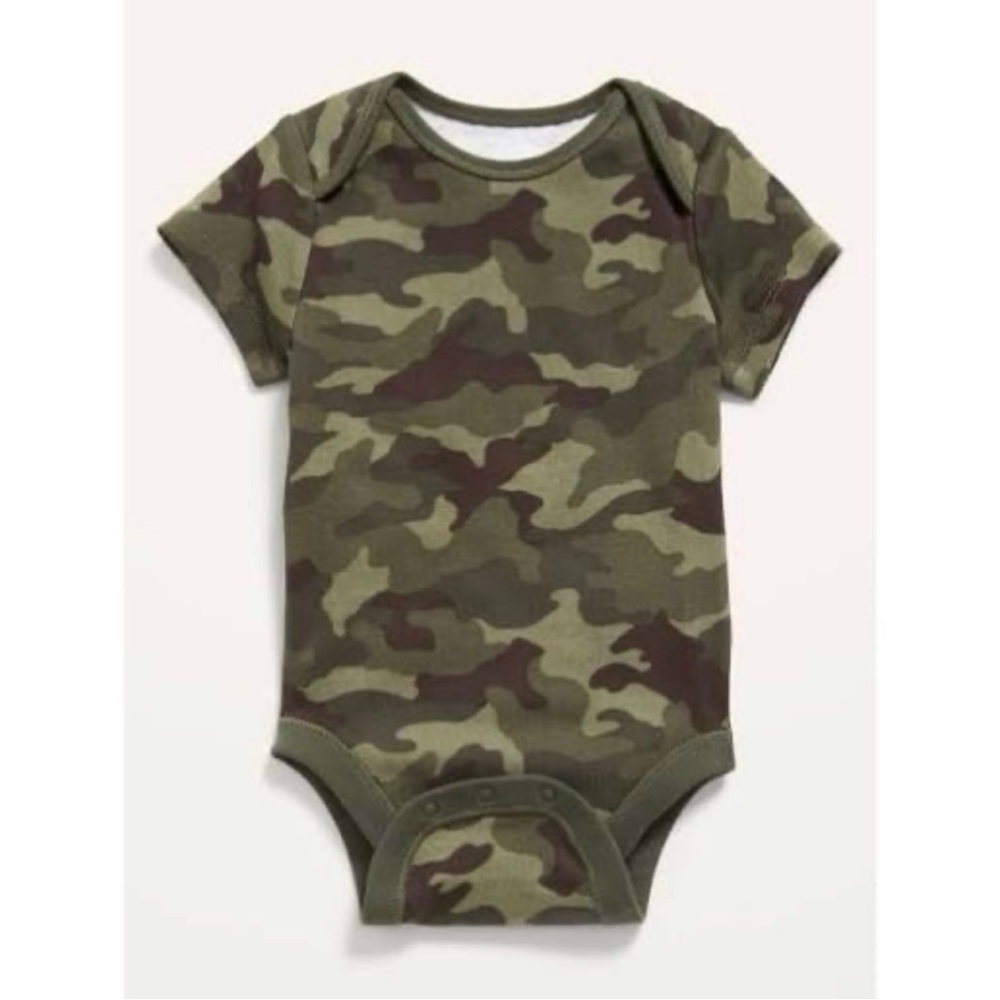Old Navy Baby Boy Camo Onesie Bodysuit